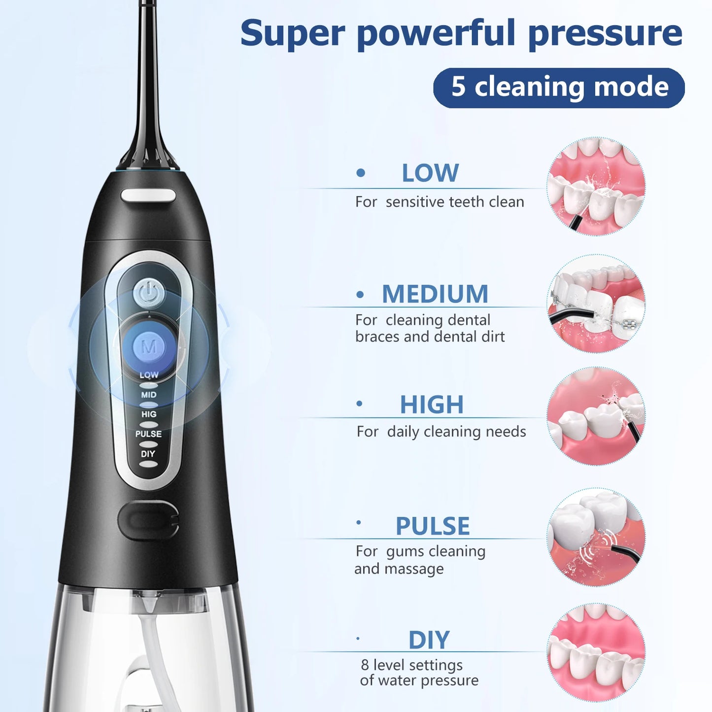 UltraClean Cordless Water Flosser